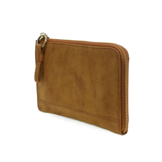 Karina Faux Suede Convertible Wristlet/Crossbody