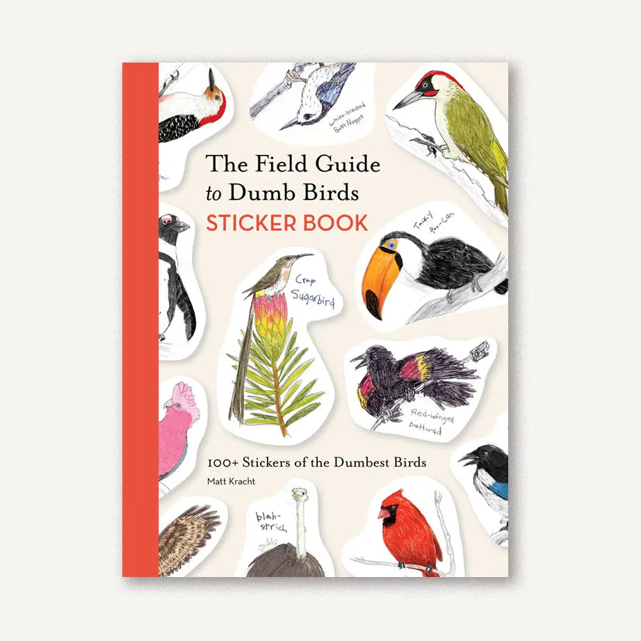 Field Guide To Dumb Birds Sticker Book