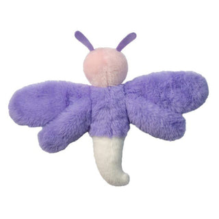 Dylan the Dragonfly plush puppet by Douglas with purple and teal wings