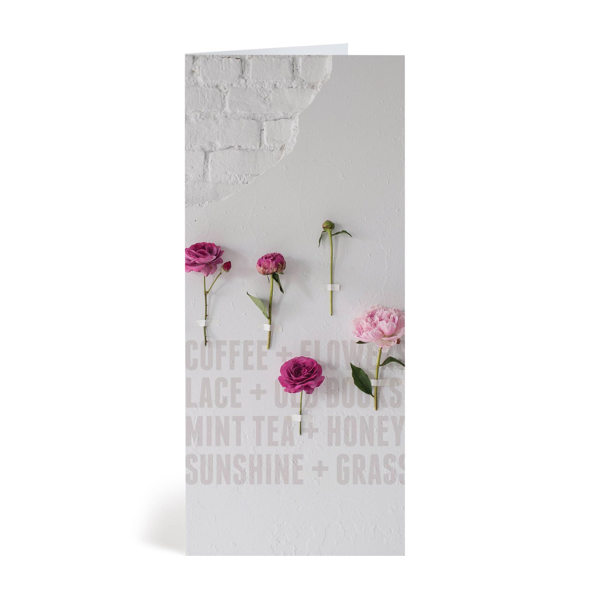 Flower Wall Birthday Card