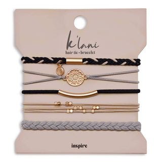 Inspire Hair Tie Bracelets by K'lani