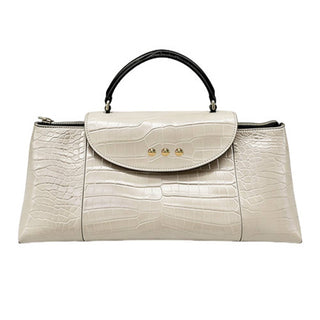 Elena Croc Embossed Crossbody