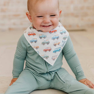 Dino Explorer Baby Bandana Bibs - 4 Pack