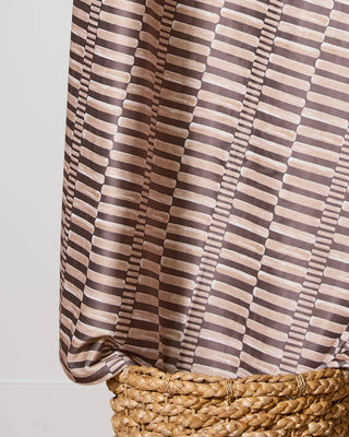 Geometry Light Ridge Butter Blanket