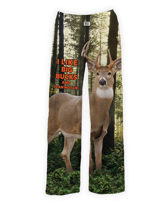 I Like Big Bucks Hunting Lounge Pants