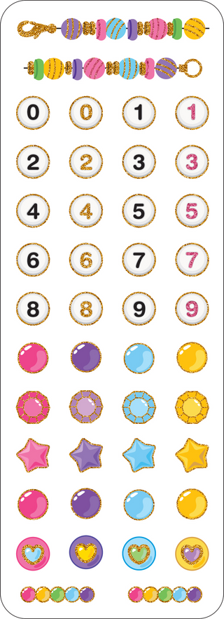 Friendship Bracelets Sticker Set