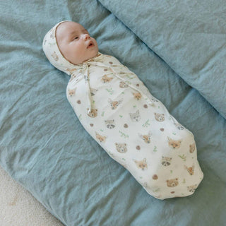 Wilder Woodland Knit Swaddle Blanket