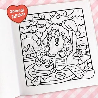 Cozy Christmas Cute & Comfy Coloring Book