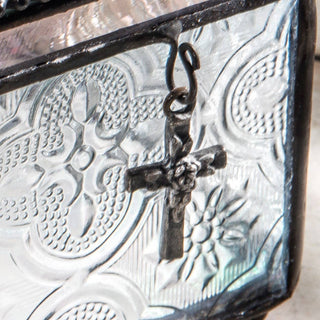 Christian Gift Keepsake Jewelry Glass Box