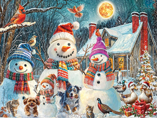 Frosty & Friends 300-Piece Extra-Large Jigsaw Puzzle
