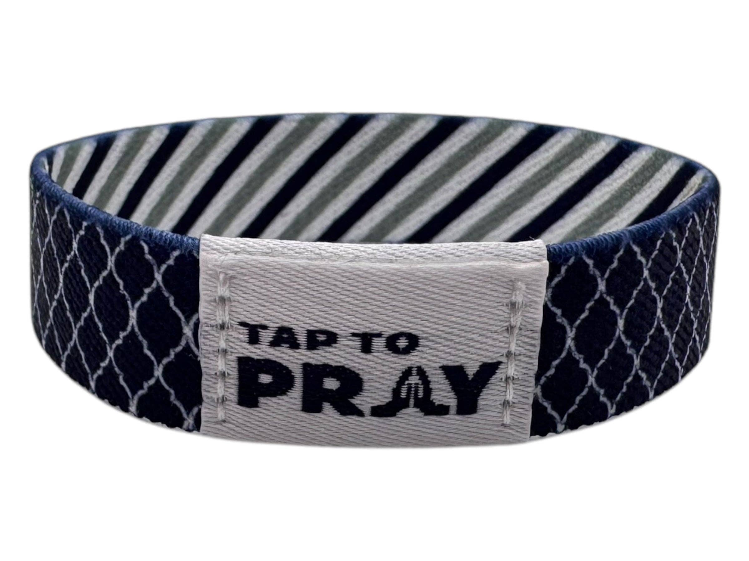 Tap To Pray™ Wristbands - Graphite & Ink