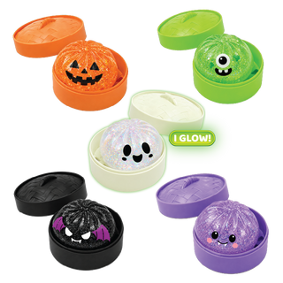 Fun Doh SquishZilla Petite Spooky Steamers – Halloween Squishy Dumpling Toy