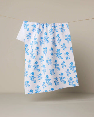 Geometry Naxos Tea Towel – Blue Rose Botanical Kitchen Towel