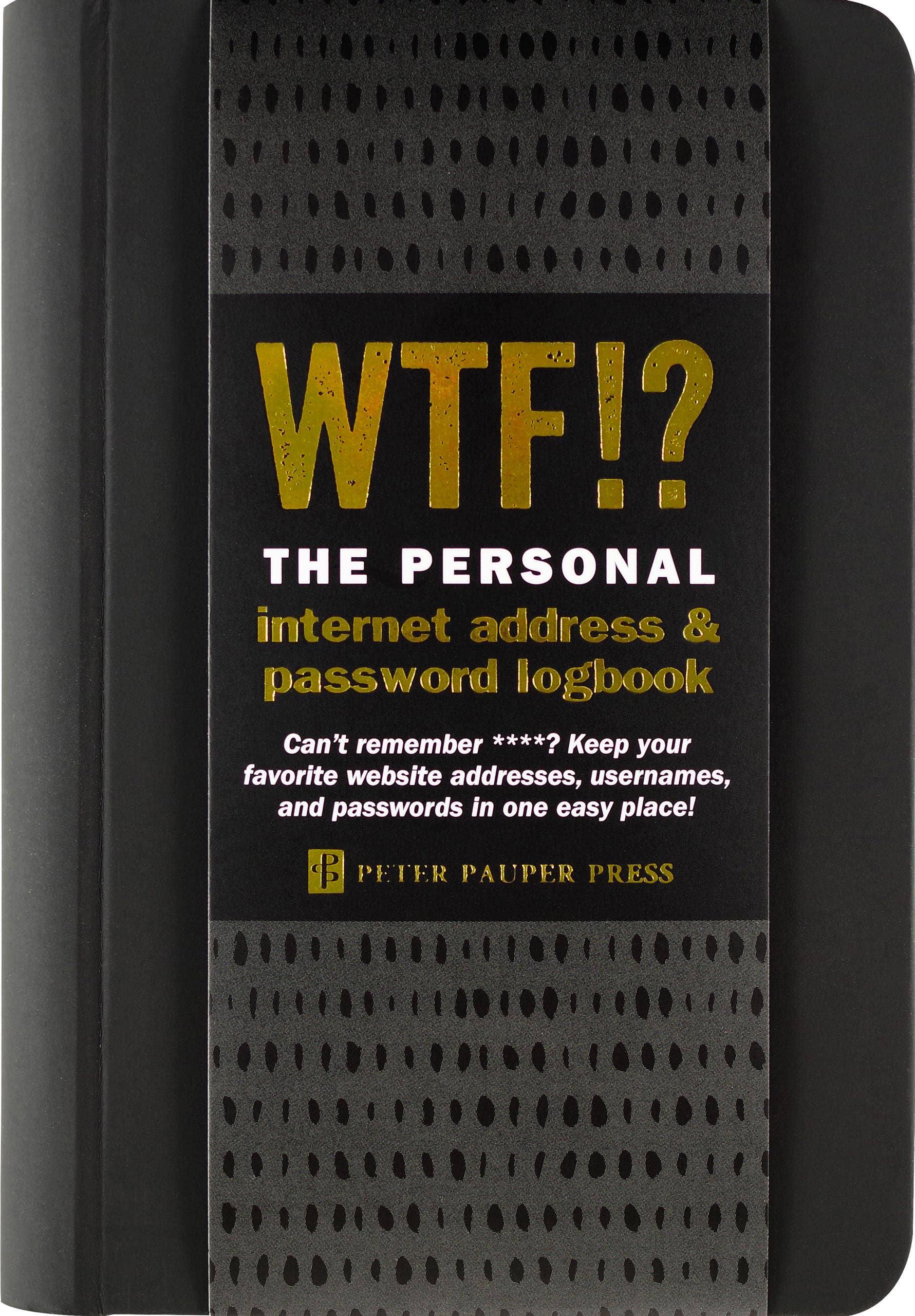 WTF? The Personal Internet Address & Password Organizer