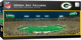 Green Bay Packers - 1000 pc Panoramic Puzzle - Center View