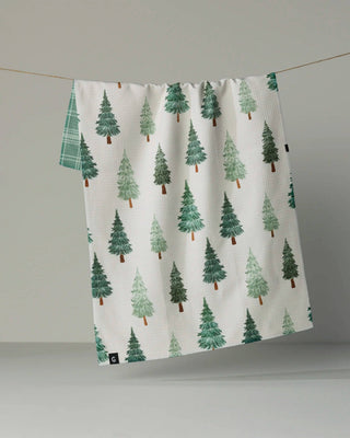 Geometry Pine Grove Luxe Kitchen Tea Towel