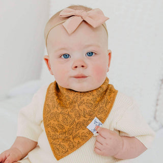Copper Pearl Eden Baby Bandana Bib Set