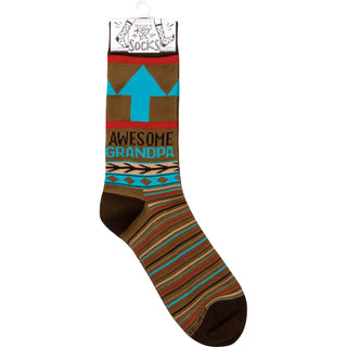 * Awesome Grandpa Socks