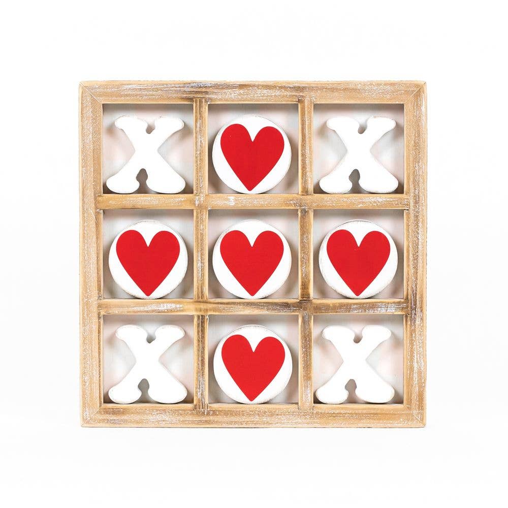 Heart/Clover Tic Tac Toe