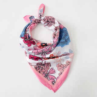 Vera Floral Square Scarf