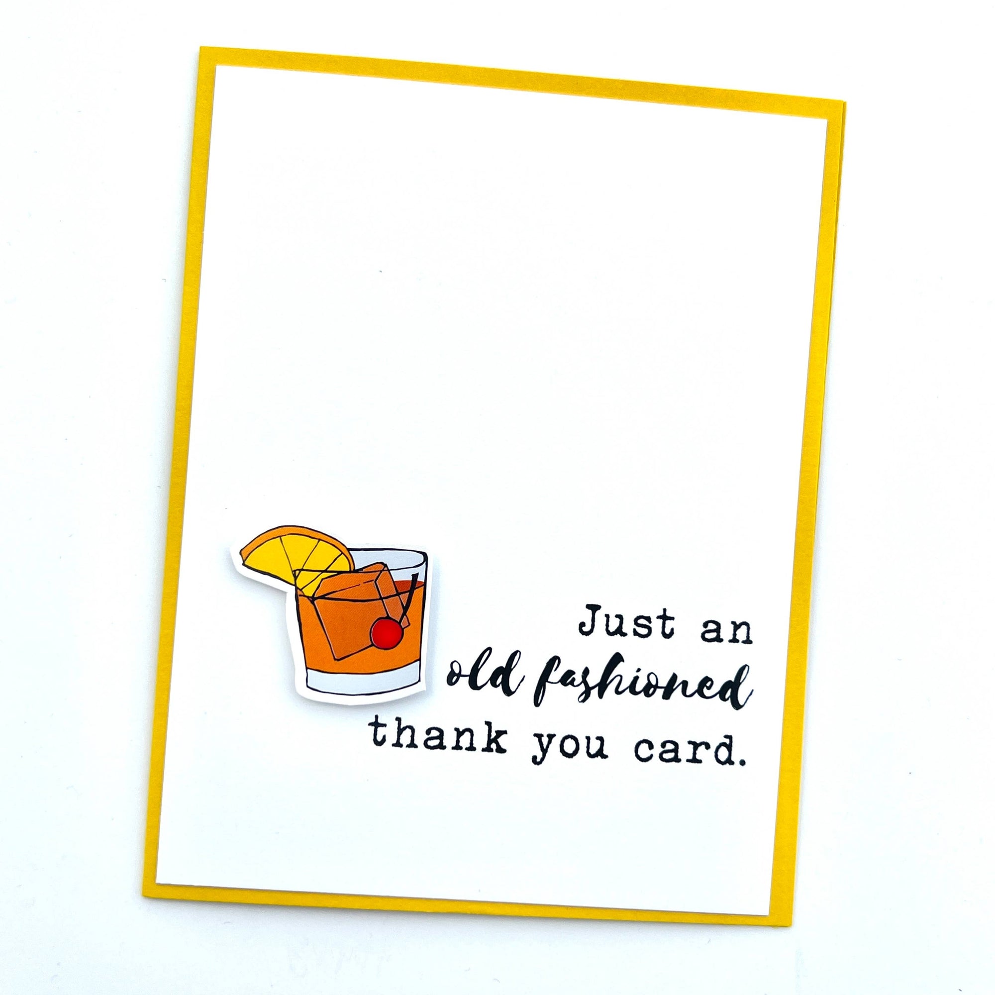 Old Fashioned Thank You Greeting Card