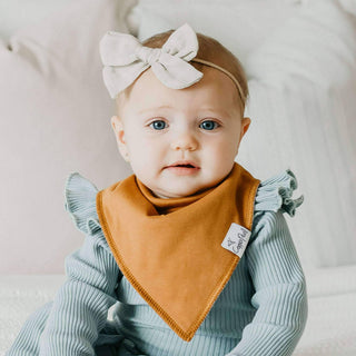 Copper Pearl Ferra 4-Pack Baby Bandana Bibs