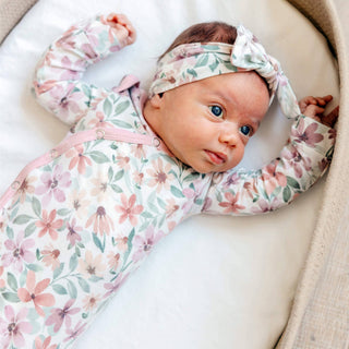 Natalie Newborn Knotted Gown