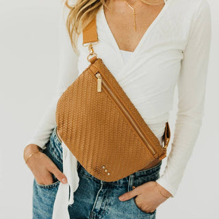 Diagonal Woven Westlyn Bum