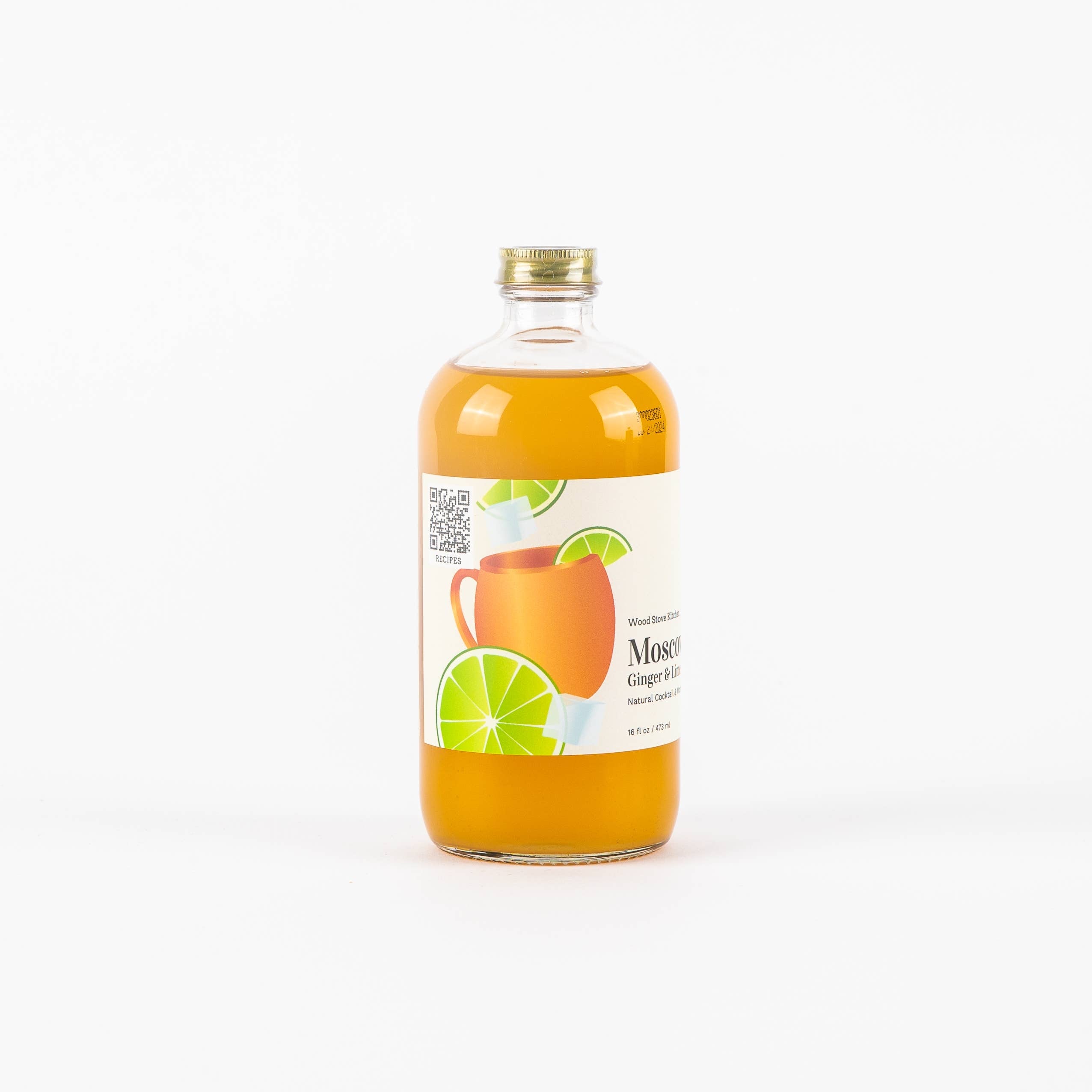 Moscow Mule (Ginger & Lime) Natural Cocktail and Mocktail Mixer