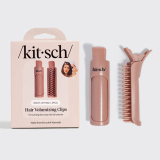 Hair Volumizing Clips in Terracotta