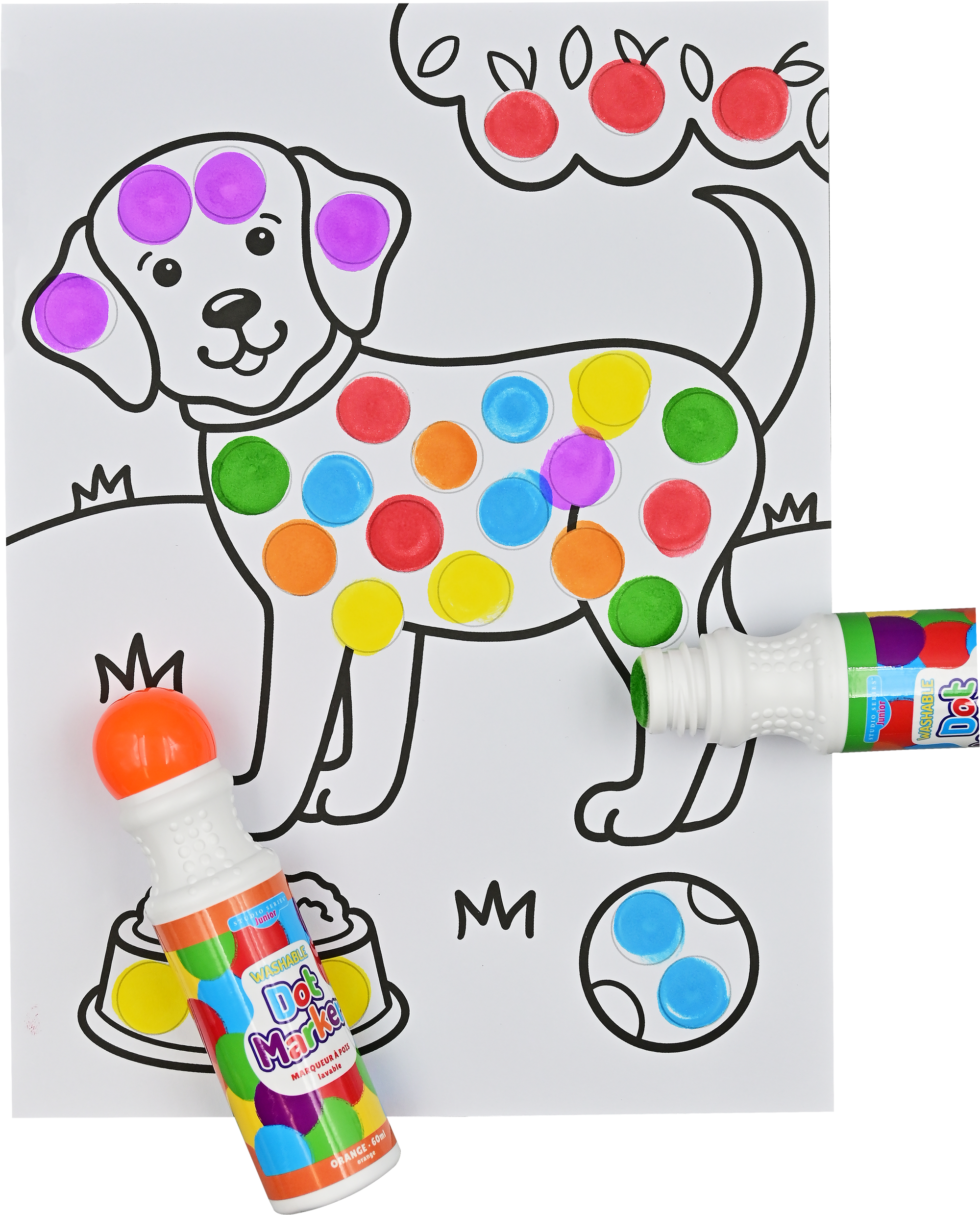 Studio Series Jr. Washable Dot Markers (Set of 6)