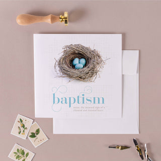 New Life Greeting Card