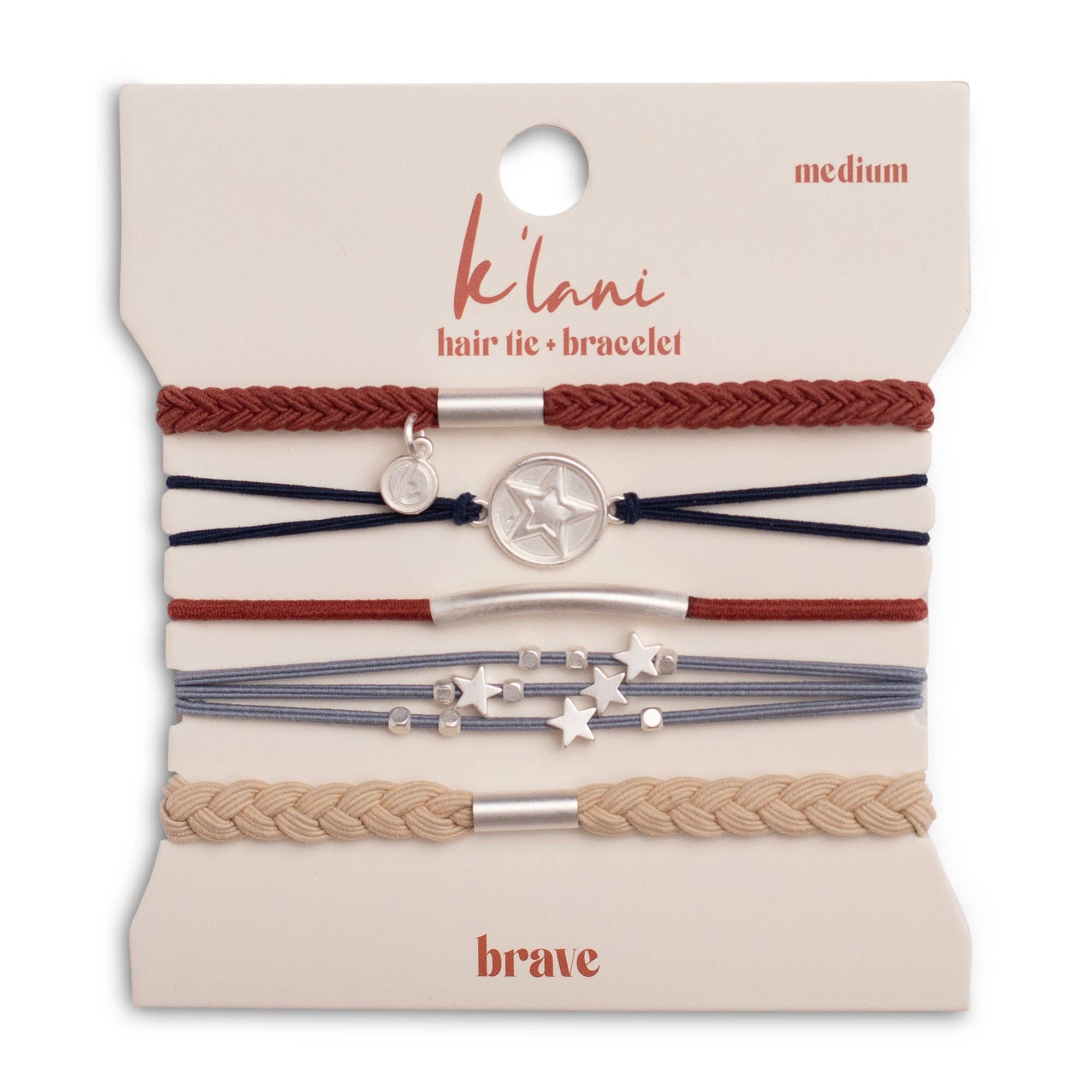 Brave Hair Tie Bracelets