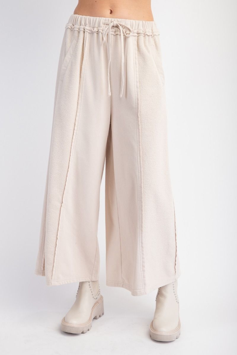 Easel Brushed Terry Knit Pants