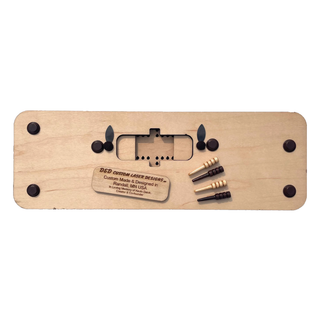 A Day at the Cabin Travel 2 Track Cribbage Board