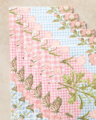 Geometry Floral Collage Not Paper Towel Set of 6 – Reusable Paper Towel Alternative