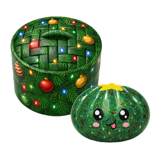 Fun Doh Petite (Mini) Squishy Christmas Dumplings Toy