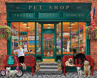 Local Pet Shop 500-Piece Jigsaw Puzzle