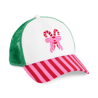 Women's Candy Cane Trucker Hat