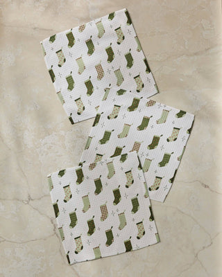 Geometry Stocking Medley Dishcloth Set