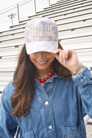 Football Camo Trucker Hat – Game Day Hat