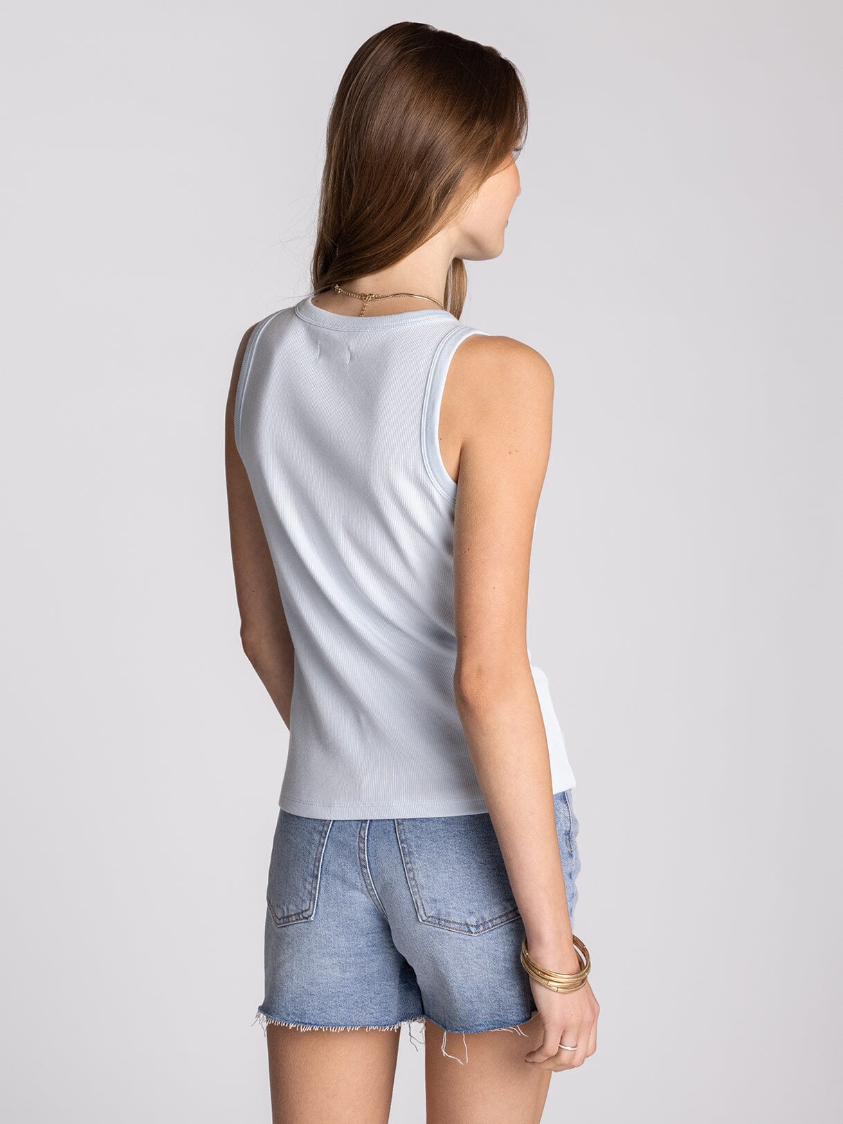 Elowen Half Button Front Tank Top