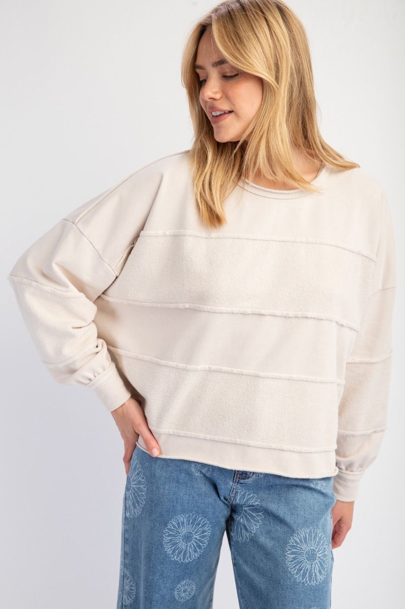 Easel Brushed Terry Knit Sweatshirt