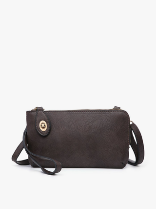 Kendall Crossbody Wristlet w/ Twist Lock Closure