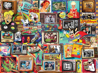 Retro 550-Piece Jigsaw Puzzle