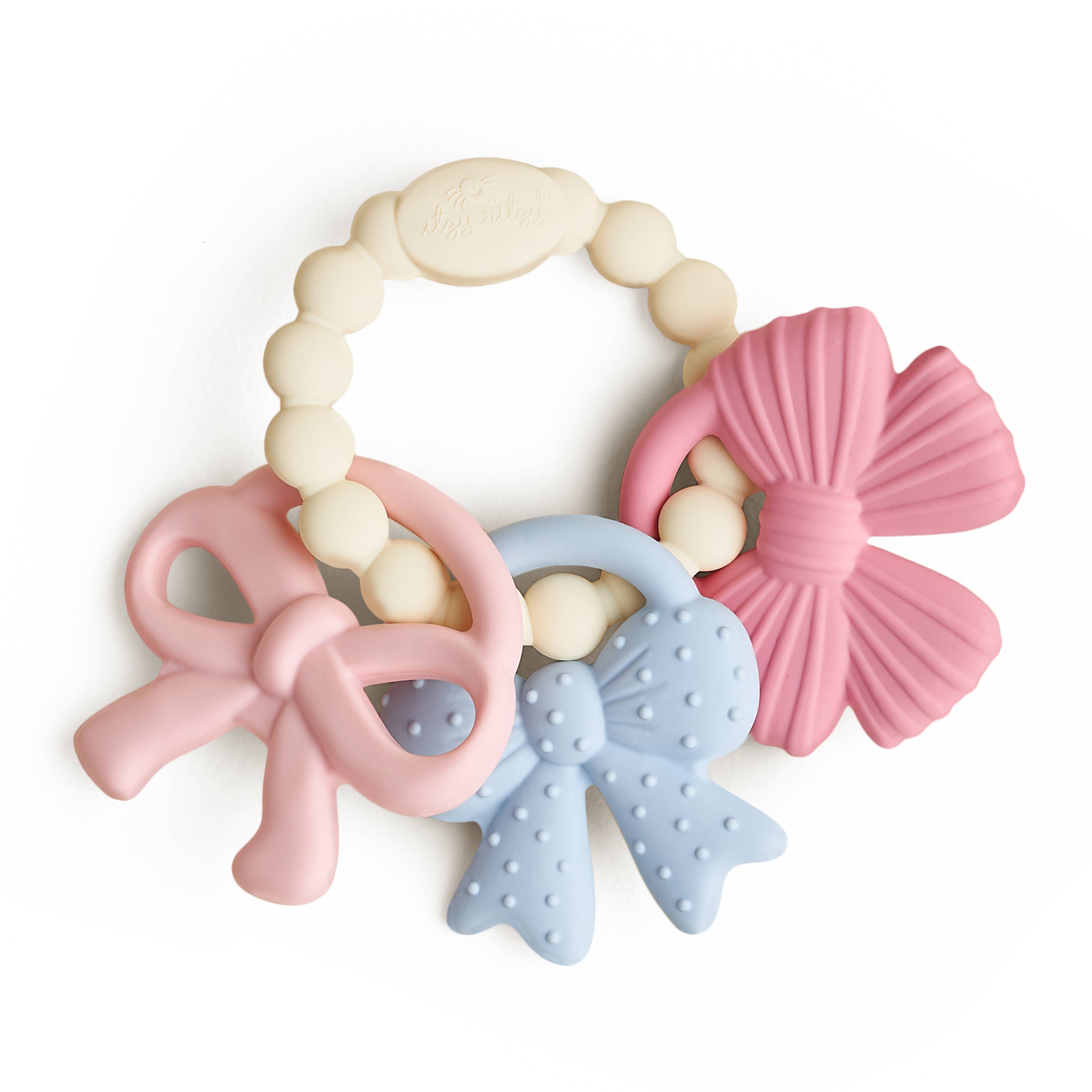 Itzy Trio™ Bow Teething Charms