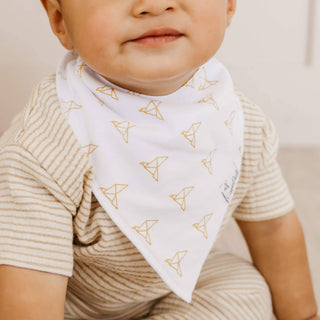 4 Pack Baby Bandana Bibs - Haven
