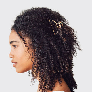 Kitsch Open Shape Claw Clip – Gold