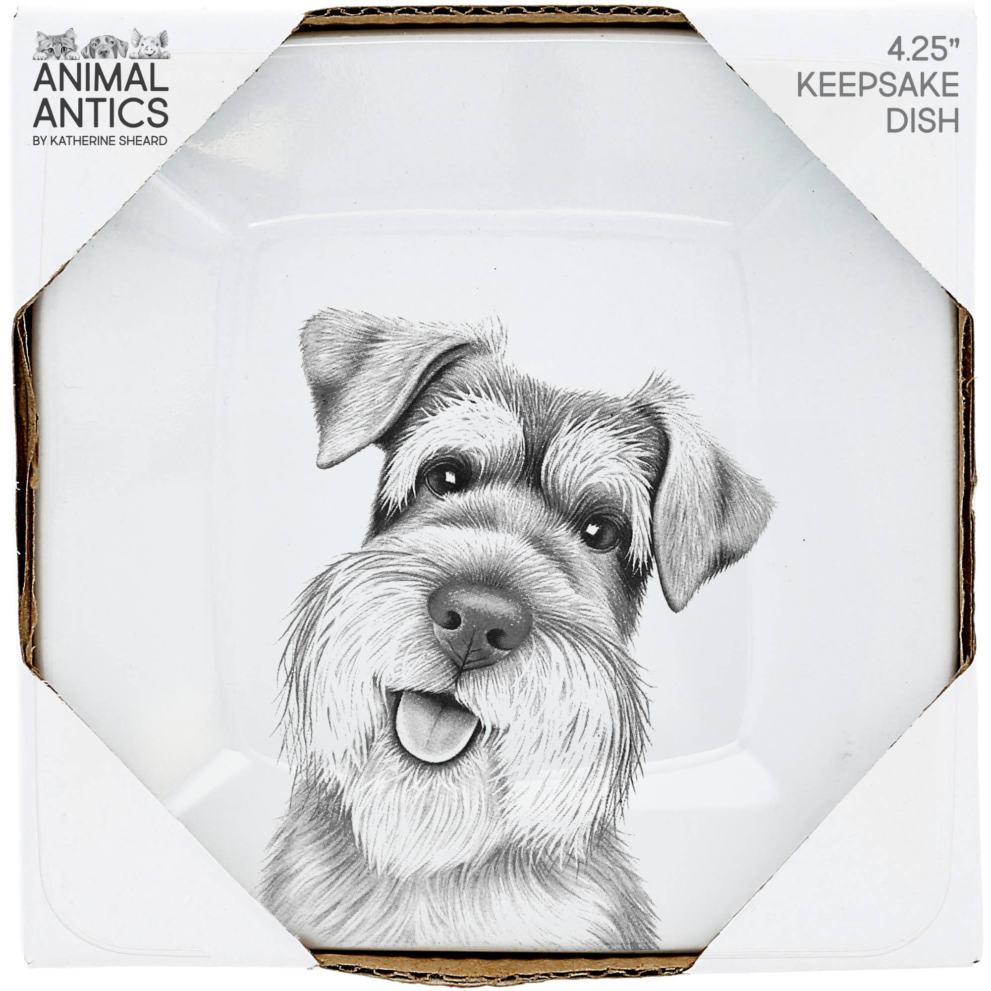 Schnauzer Keepsake Dish