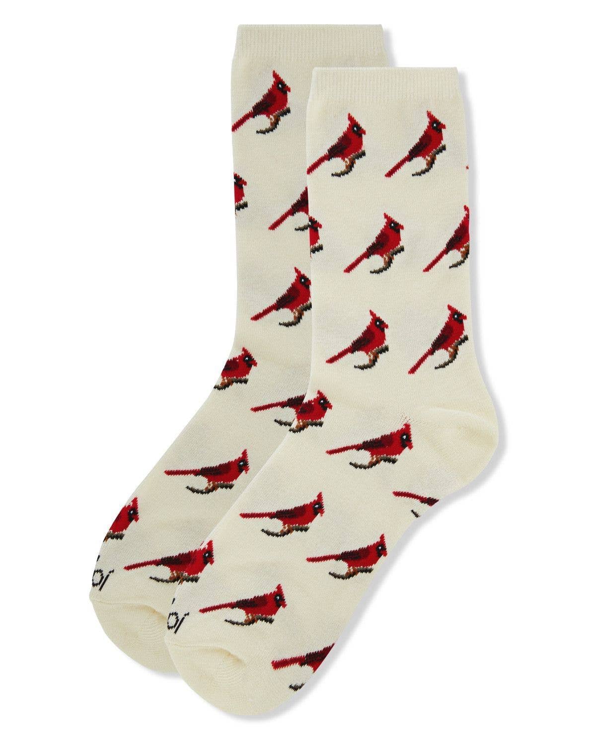 MeMoi Cardinal Bamboo Crew Sock